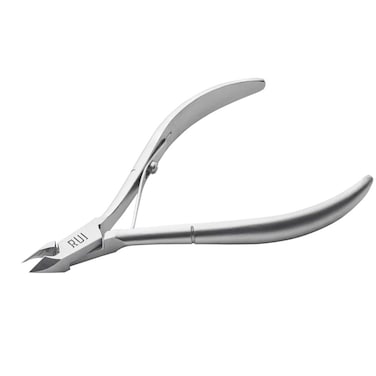 Rui Smiths Professional Cuticle Nippers   Precision Surgical-Grade Stainless Steel Cuticle Trimmer, French Handle, Single Spring, 4mm Jaw (Quarter Jaw)