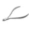 Rui Smiths Professional Cuticle Nippers   Precision Surgical-Grade Stainless Steel Cuticle Trimmer, French Handle, Single Spring, 4mm Jaw (Quarter Jaw)