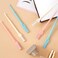 12PCS Double Sided Nose Hair Cutters, 360 Degree Nose Hair Remover Tool, 2-in-1 Nasal Hair Trimmer for Men Women (Creamy White, Blue, Pink)