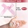 30pcs Mini Pink Bow Hair Clip for Women, Small Satin Ribbon Hair Bow, Tiny Bowknot Y2K Hair Barrettes Accessories for Christmas Weddings Valentine's Day