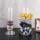 Coward 2 Pcs/Set Clear Acrylic Scrunchie Holder Hair Band Organizer Hair Ties Display Stand for Girls Women (Acrylic 8.6 inch Tall)