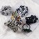 Coward 2 Pcs/Set Clear Acrylic Scrunchie Holder Hair Band Organizer Hair Ties Display Stand for Girls Women (Acrylic 8.6 inch Tall)