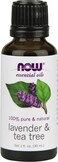 Lavender and Tea Tree Oil, 1 Fluid Ounce (Pack of 2)
