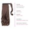 SYXLCYGG Clip Ponytail Extension,Wrap Around Clip in Ponytails 14" 3.4 Oz Synthetic Women Black Hair Extensions Hair Piece Wig