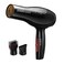 RED by Kiss Hair Dryer Ionic Hair Blow Dryer - Ceramic Technology, Anti-Frizz, 3 Heat Settings, Lightweight, 2 Detangler Piks