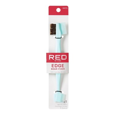 Red by Kiss Ultimate Edge Fixer Professional Boar Hair Brush (100% Boar Hair) (BSH29)