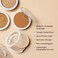 JOAH Perfect Complexion Cashmere Powder Foundation, Medium Face Coverage, Matte Finish, Korean Makeup, Compact Design For Oily &amp; All Skin Types, 16 Hour Wear, Medium with Neutral Undertones