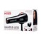 KISS Handle-Less 1875W Ceramic Tourmaline Hair Dryer, Effortless Styling Precision Blow Dryer, Cool Touch Nozzle, Triple-Layer Heat Insulation, Heat Resistant Cap, 3 Styling Attachments, Up to 450&deg;F