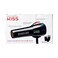 KISS Handle-Less 1875W Ceramic Tourmaline Hair Dryer, Effortless Styling Precision Blow Dryer, Cool Touch Nozzle, Triple-Layer Heat Insulation, Heat Resistant Cap, 3 Styling Attachments, Up to 450&deg;F