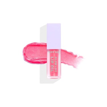 Naked Sundays SPF50 Glow &amp; Go Lip Oil: Lip Oil with SPF, Moisturizes and Protects Lips, 4.5ml in Watermelon