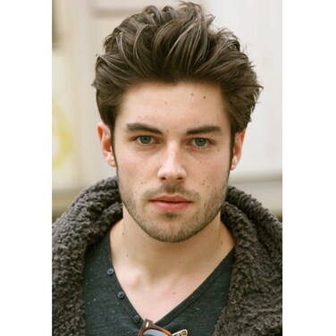 Men&rsquo;s Toupee Soft Thin Skin 0.06mm PU 10x8inch Hair Replacement for Men's Hairpiece 100% European Human Hair Pieces for Man #17 Ash Brown Color