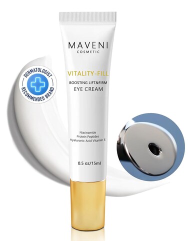 Vitality-Fill Boosting Eye Cream, Natural Anti Aging Under Eye Cream Lift &amp; Firm,Reduce Wrinkles,Fine Lines,and Under Eye Bags,Dark Circles Under Eye Cream