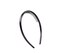 DMtse Set Of 4 Fashion Plastic Headband Teeth Comb Hairband Hair Hoop Accessory Black For Women Men