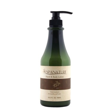 Olive Hand &amp; Body Lotion - Daily Moisturizing Body Lotion for Moisturizing, Restoring and Nourishing the Skin- 750ml/25oz with Pump, Made in Korea