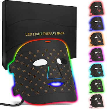 Beauty LED Mask - ANSIOVON Red Light Therapy Mask for Face - Led Face Mask Light Therapy