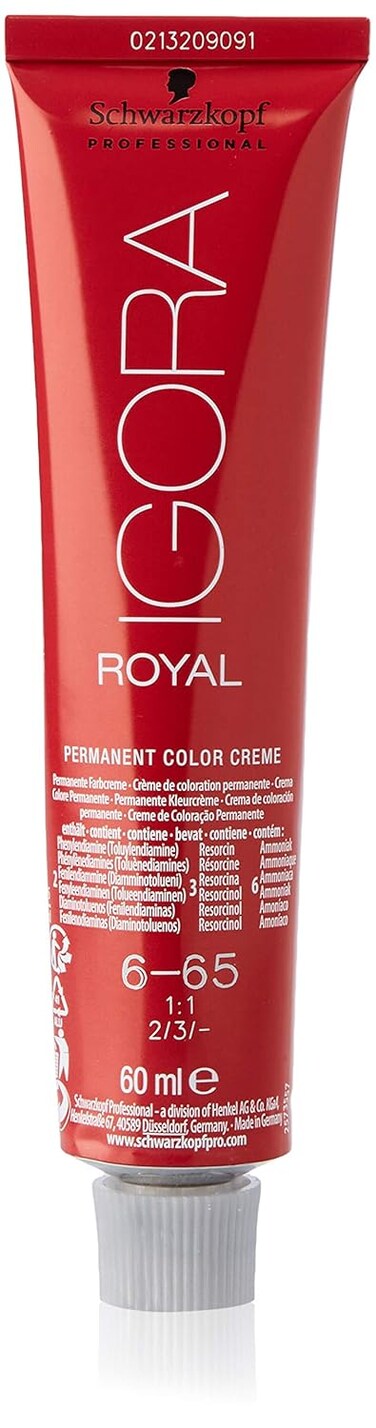 Schwarzkopf IGORA ROYAL 6-65 Dark Blonde Auburn Gold 60 ml by Unknown