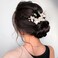 5PCS Camellia Flower Tassels Hairpin, Crystal Rhinestone Pearl Hair Clips, Chinese Hanfu Headpiece, Retro Wedding Party Hair Jewelry Accessories for Women Brides