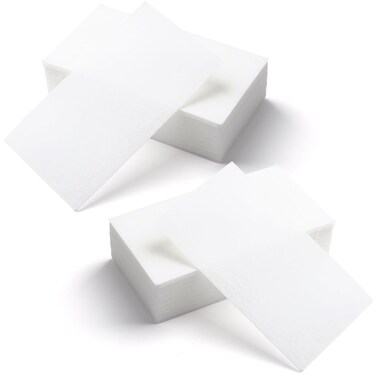 100pcs Perm Papers for Hair, Thickened End Papers for Hair Perm, High-Temperature Resistant Perm End Paper for Professional Hair Salon Home Use- White