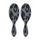 Wet Brush Original Detangling Hair Brush, Grey Leopard (Safari) - Ultra-Soft IntelliFlex Bristles - Detangler Brush Glide Through Tangles With Ease For All Hair Types - Wet &amp; Dry Hair (Pack of 2)
