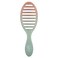 Wet Brush Speed Dry Hair Brush, Seafoam/Coral (Feel Good Ombre) - Vented Design &amp; Soft HeatFlex Bristles Are Blow Dry Safe - Ergonomic Handle Manages Tangles - Pain-Free Hair Accessories
