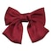Large Soft Silky Chiffon Hair Bow Clips Big Bowknot Barrettes French Hair Bows for Women and Girls(Red)