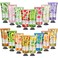 16 Pack Hand Cream Gifts Set, Easter Basket Stuffers, Bulk Hand Lotion Travel Size for Dry Cracked Hands, Hand Cream for Mothers Day Gifts, Teacher Appreciation Gifts and Bridal Shower Gifts