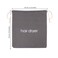 Hair Dryer Bags Drawstring Hairdryer Travel Bag Cotton Hair Dryer Storage Bag, 11.8 Inch by 13.8 Inch (Dark Gray)