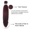Liang Dian Pre-Stretched Braiding Hair 22 inch 6 packs Hot Water Setting Synthetic Hair Crochet Braiding Hair Extension (99J)