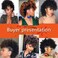 CINHOO Brown Highlights Mohawk Wig Jerry Curls High Puff Hair Bun Ponytail Drawstring With Bangs Synthetic blonde Fauxhawks Kinkys Curly Ponytail Clip in on Wrap Updo Hair Extensions for Women(T4/613)