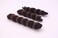 Set of 3 Magic Hair Styling Styler Hot Hair Donut Bun Ring Styler Maker (1 large+2 small) (Brown)