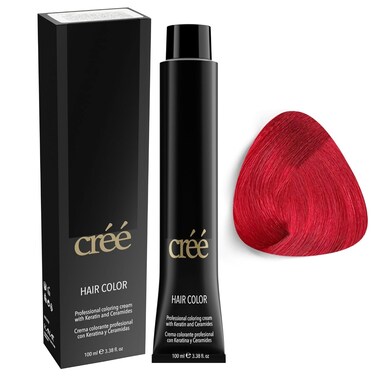 Cree Professional Permanent Hair Color, 100ml - 3.4 fl.oz. (Red)