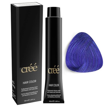 Cree Professional Permanent Hair Color, 100ml - 3.4 fl.oz. (Blue)