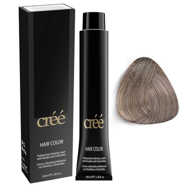 Cree Professional 9.11 - Intense Ash Very Light Blond Permanent Hair Color - Long Lasting, Rich Vibrant - Gray Coverage 100ml - 3.4 fl.oz.
