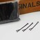 200 Pieces Bobby Pins With Tin Case 2.2inch/5.6cm Secure Hold Tips Stainless Steel Strong Grip Hairpins Bob Pins Bulk Hairstyles Bun Clips Hair Styling Pins Black Tipped (Flat Shaped 5.6cm)