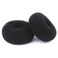 Kitjans Hair Bun Maker, 2PCS Large Ring Style Bun Donut Hair Shaper for Thick and Long Hair, 3.5 Inch/Black