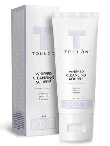 TOULON Anti Aging Face Wash; Oil Free &amp; Moisturizing: Daily, Gentle Facial Cleanser for Make Up Removal with Vitamin C, Rosehip &amp; Lavender for Men &amp; Women