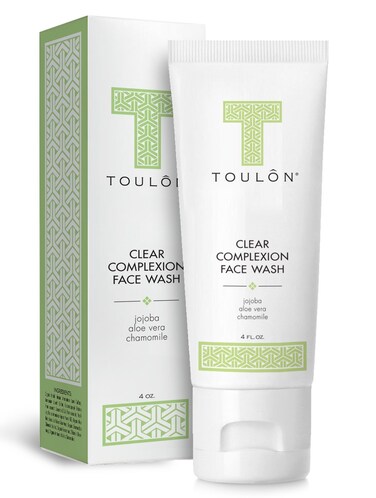 TOULON Aloe Vera Face Wash - Anti Aging Face Cleanser for Oily Skin &amp; Clear Complexion. Antioxidant Facial Cleanser For Women and Men
