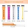 100pcs Hair Curling Rods Set - Plastic Cold Wave Rollers for Natural, Long or Short Hair Styling - Women's DIY Hairdressing Tools in Orange, Purple, Gray, Blue, Yellow