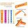100pcs Hair Curling Rods Set - Plastic Cold Wave Rollers for Natural, Long or Short Hair Styling - Women's DIY Hairdressing Tools in Orange, Purple, Gray, Blue, Yellow