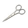 Professional Grooming Scissors for Personal Care Facial Hair Removal and Ear Nose Eyebrow Trimming Stainless Steel Straight Tip Scissors Men (Pointed-end Scissor)