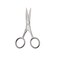Professional Grooming Scissors for Personal Care Facial Hair Removal and Ear Nose Eyebrow Trimming Stainless Steel Straight Tip Scissors Men (Pointed-end Scissor)