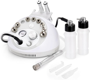 Diamond Microdermabrasion Machine, 3 in 1 Dermabrasion Facial Machine, at-Home Microdermabrasion Tool for Exfoliation &amp; Reduce Wrinkles