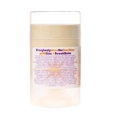 Living Libations - Organic Everybody Loves The Sunshine Beach Balm With Zinc   Natural, Wildcrafted Clean Beauty (2 oz   60 ml)