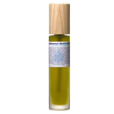 LIVING LIBATIONS - Organic Best Skin Ever All-In-One Facial Cleanser, Exfoliator + Moisturizer   Natural, Wildcrafted, Vegan Clean Beauty (1.7 oz   Frankincense)