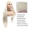 Pastel Blonde Box Braided Wigs Handmade Long Braids Hair White Blonde Synthetic Lace Front Wig Heat Safe Long Braids Drag Queen Holiday Party Pastel Blonde Hair