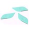 15Pcs Leaves-Shaped Eyebrow Razors Shaper Safety Facial Hair Remover Face Shaver Trimmer Exfoliating Dermaplaning Tool Makeup Beauty Tools for Women and Men