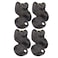 4Bundles Brazilian Body Wave Virgin Hair Extension Human Hair Bundles 8"Short Virgin Brazilian Hair Weaves 50G/Pcs Human Hair Extensions Natural color (8''x4 BODY, Natural)