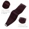 SEGO Tape in Hair Extensions Human Hair 16 Inch 100g 40pcs Natural Straight 100% Remy Rooted Seamless Skin Weft Invisible Double Sided Tape Hair for Women/Wine Red