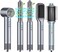 5in1 Ionic Coanda Hot Air Blow Dryer Magic Hair Styler - Multistyler Hair Styling Tools 120,000RPM High Speed Auto Wrap Curling Wand Straightener Brush Volumizing Curlers Rotating Curler