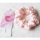 Share Maison Real Natural Mulberry Silk Scrunchies Hair Elastics Hair Band Hair Ties Hair Holder for Women Girls (8-pink)